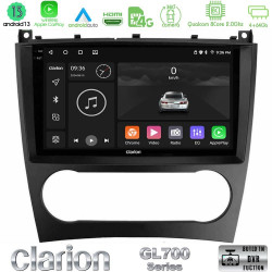 Clarion GL700 Series 8Core Android13 4+64GB Mercedes W203 Facelift Navigation Multimedia Tablet 9 Με Carplay -amp; Android Auto