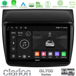 Clarion GL700 Series 8Core Android13 4+64GB Mitsubishi L200 Navigation Multimedia Tablet 9 Με Carplay -amp; Android Auto