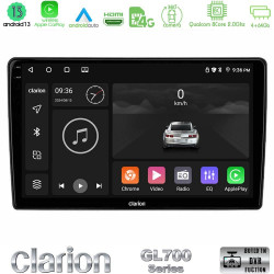 Clarion GL700 Series 8Core Android13 4+64GB Navigation Multimedia Tablet 9 Με Carplay -amp; Android Auto
