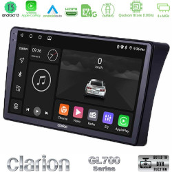 Clarion GL700 Series 8Core Android13 4+64GB Nissan Navara D40 Navigation Multimedia Tablet 9 Με Carplay -amp; Android Auto