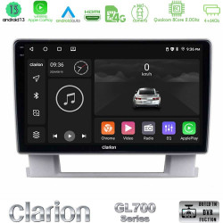 Clarion GL700 Series 8Core Android13 4+64GB Opel Astra J 2010-2014 Navigation Multimedia Tablet 9 Με Carplay -amp; Android Auto