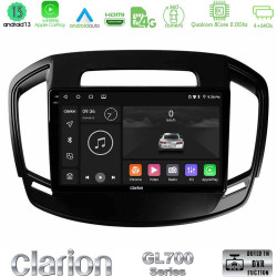 Clarion GL700 Series 8Core Android13 4+64GB Opel Insignia 2014-2017 Navigation Multimedia Tablet 9 Με Carplay -amp; Android Auto