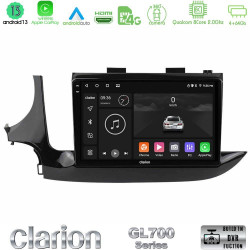 Clarion GL700 Series 8Core Android13 4+64GB Opel Mokka 2016-2020 Navigation Multimedia Tablet 9 Με Carplay -amp; Android Auto