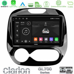 Clarion GL700 Series 8Core Android13 4+64GB Renault Captur 2013-2019 (Auto AC) Navigation Multimedia Tablet 9 Με Carplay -amp; Android Auto