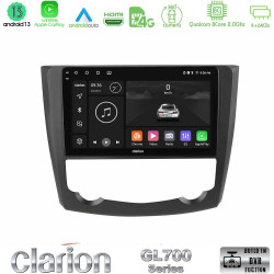 Clarion GL700 Series 8Core Android13 4+64GB Renault Kadjar Navigation Multimedia Tablet 9 Με Carplay -amp; Android Auto
