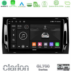 Clarion GL700 Series 8Core Android13 4+64GB Skoda Kodiaq 2017-gt; Navigation Multimedia Tablet 10 Με Carplay -amp; Android Auto