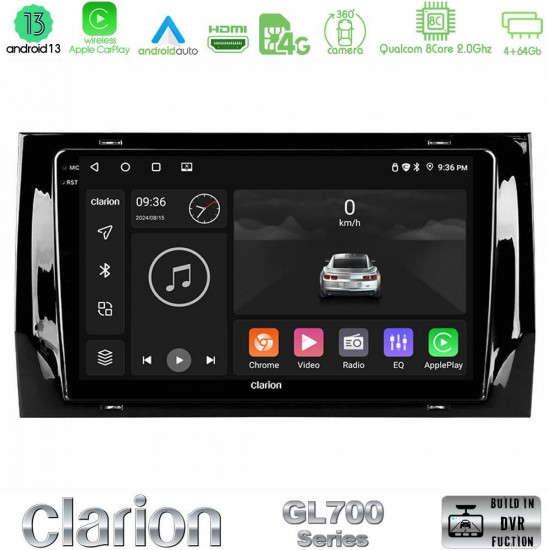 Clarion GL700 Series 8Core Android13 4+64GB Skoda Kodiaq 2017-gt; Navigation Multimedia Tablet 10 Με Carplay -amp; Android Auto Clarion GL700 Series 8Core Android13 4+64GB Skoda Kodiaq 2017-gt; Navigation Multimedia Tablet 10 Με Carplay -amp; Android Auto