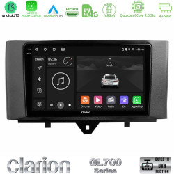 Clarion GL700 Series 8Core Android13 4+64GB Smart 451 Facelift Navigation Multimedia Tablet 9 Με Carplay -amp; Android Auto