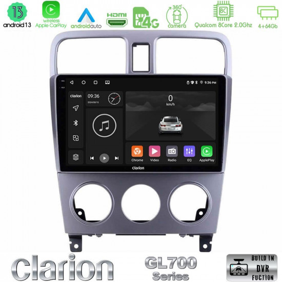 Clarion GL700 Series 8Core Android13 4+64GB Subaru Forester 2003-2007 Navigation Multimedia Tablet 9 Με Carplay -amp; Android Auto Clarion GL700 Series 8Core Android13 4+64GB Subaru Forester 2003-2007 Navigation Multimedia Tablet 9 Με Carplay -amp; Android Auto