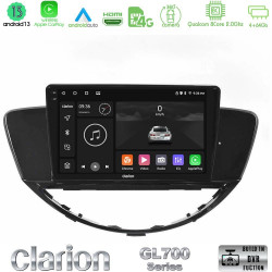 Clarion GL700 Series 8Core Android13 4+64GB Subaru Tribeca 2007-2014 Navigation Multimedia Tablet 9 Με Carplay -amp; Android Auto