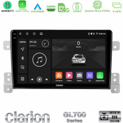 Clarion GL700 Series 8Core Android13 4+64GB Suzuki Grand Vitara Navigation Multimedia Tablet 9 Με Carplay -amp; Android Auto