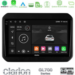 Clarion GL700 Series 8Core Android13 4+64GB Suzuki Ignis Navigation Multimedia Tablet 9 Με Carplay -amp; Android Auto