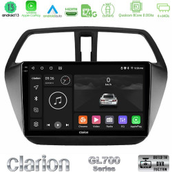 Clarion GL700 Series 8Core Android13 4+64GB Suzuki SX4 S-Cross Navigation Multimedia Tablet 9 Με Carplay -amp; Android Auto