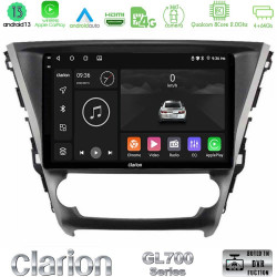 Clarion GL700 Series 8Core Android13 4+64GB Toyota Avensis 2015-2018 Navigation Multimedia Tablet 9 Με Carplay -amp; Android Auto