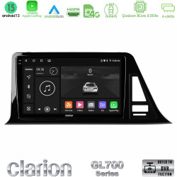 Clarion GL700 Series 8Core Android13 4+64GB Toyota CH-R Navigation Multimedia Tablet 9 Με Carplay -amp; Android Auto