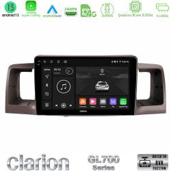 Clarion GL700 Series 8Core Android13 4+64GB Toyota Corolla 2002-2006 Navigation Multimedia Tablet 9 Με Carplay -amp; Android Auto Clarion GL700 Series 8Core Android13 4+64GB Toyota Corolla 2002-2006 Navigation Multimedia Tablet 9 Με Carplay -amp; Android Auto