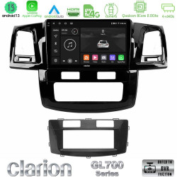 Clarion GL700 Series 8Core Android13 4+64GB Toyota Hilux 2007-2011 Navigation Multimedia Tablet 9 Με Carplay -amp; Android Auto Clarion GL700 Series 8Core Android13 4+64GB Toyota Hilux 2007-2011 Navigation Multimedia Tablet 9 Με Carplay -amp; Android Auto