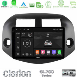 Clarion GL700 Series 8Core Android13 4+64GB Toyota Rav4 2006-2012 Navigation Multimedia Tablet 10 Με Carplay -amp; Android Auto Clarion GL700 Series 8Core Android13 4+64GB Toyota Rav4 2006-2012 Navigation Multimedia Tablet 10 Με Carplay -amp; Android Auto