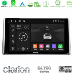 Clarion GL700 Series 8Core Android13 4+64GB Toyota RAV4 2019-2023 Navigation Multimedia Tablet 10 Με Carplay -amp; Android Auto Clarion GL700 Series 8Core Android13 4+64GB Toyota RAV4 2019-2023 Navigation Multimedia Tablet 10 Με Carplay -amp; Android Auto