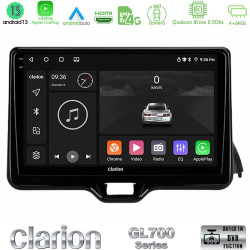 Clarion GL700 Series 8Core Android13 4+64GB Toyota Yaris 2020-gt; Navigation Multimedia Tablet 10 Με Carplay -amp; Android Auto Clarion GL700 Series 8Core Android13 4+64GB Toyota Yaris 2020-gt; Navigation Multimedia Tablet 10 Με Carplay -amp; Android Auto
