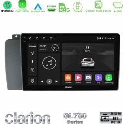 Clarion GL700 Series 8Core Android13 4+64GB Volvo S60 2004-2009 Navigation Multimedia Tablet 9 Με Carplay -amp; Android Auto