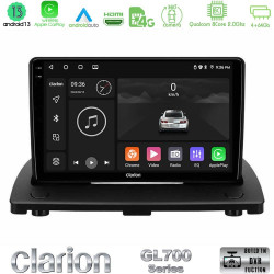 Clarion GL700 Series 8Core Android13 4+64GB Volvo XC90 2006-2014 Navigation Multimedia Tablet 9 Με Carplay -amp; Android Auto