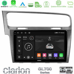 Clarion GL700 Series 8Core Android13 4+64GB VW GOLF 7 Navigation Multimedia Tablet 10 Με Carplay -amp; Android Auto Clarion GL700 Series 8Core Android13 4+64GB VW GOLF 7 Navigation Multimedia Tablet 10 Με Carplay -amp; Android Auto