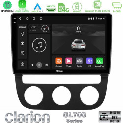 Clarion GL700 Series 8Core Android13 4+64GB VW Jetta Navigation Multimedia Tablet 10 Με Carplay -amp; Android Auto