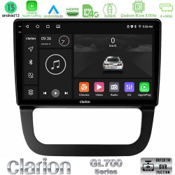 Clarion GL700 Series 8Core Android13 4+64GB VW Jetta Navigation Multimedia Tablet 10 Με Carplay -amp; Android Auto