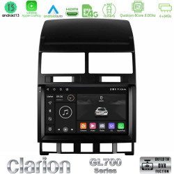 Clarion GL700 Series 8Core Android13 4+64GB VW Touareg 2002 – 2010 Navigation Multimedia Tablet 9 Με Carplay -amp; Android Auto