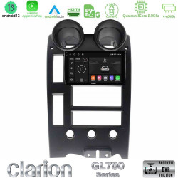 Clarion GL700 Series Hummer H2 2002-2007 8Core Android13 4+64GB Navigation Multimedia Tablet 9? Με Carplay -amp; Android Auto