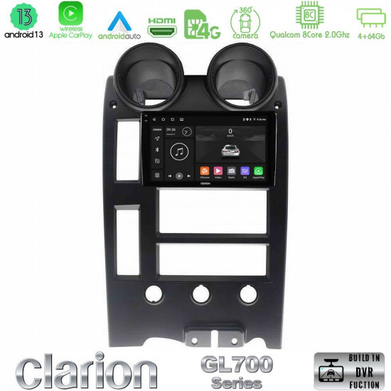 Clarion GL700 Series Hummer H2 2002-2007 8Core Android13 4+64GB Navigation Multimedia Tablet 9? Με Carplay -amp; Android Auto Clarion GL700 Series Hummer H2 2002-2007 8Core Android13 4+64GB Navigation Multimedia Tablet 9? Με Carplay -amp; Android Auto