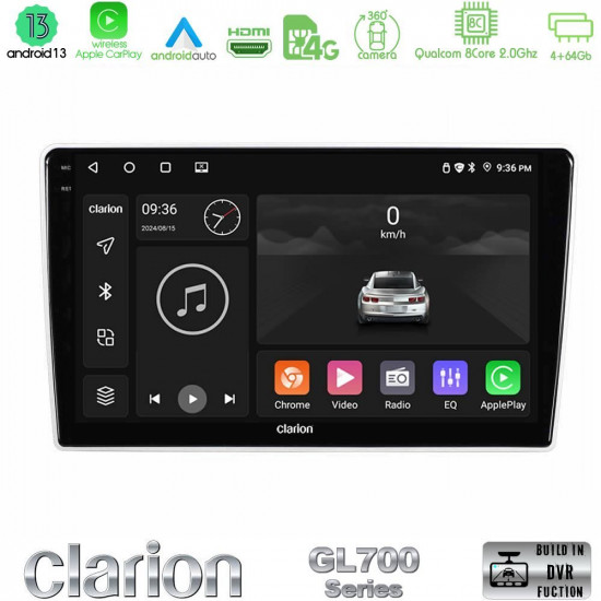 Clarion GL700 Series Kia Sportage 2005-2008 8Core Android13 4+64GB Navigation Multimedia Tablet 9? Με Carplay -amp; Android Auto Με Carplay -amp; Android Auto Clarion GL700 Series Kia Sportage 2005-2008 8Core Android13 4+64GB Navigation Multimedia Tablet 9? Με Carplay -amp; Android Auto Με Carplay -amp; Android Auto