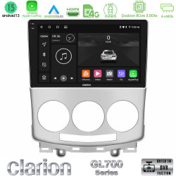 Clarion GL700 Series Mazda 5 2004-2010 8Core Android13 4+64GB Navigation Multimedia Tablet 9? Με Carplay -amp; Android Auto