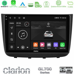 Clarion GL700 Series Mercedes Vito/Viano 2003-2006 8Core Android13 4+64GB Navigation Multimedia Tablet 10? Με Carplay -amp; Android Auto