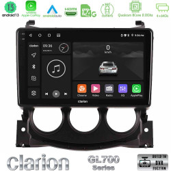 Clarion GL700 Series Nissan 370Z 2009-2013 8Core Android13 4+64GB Navigation Multimedia Tablet 9? Με Carplay -amp; Android Auto