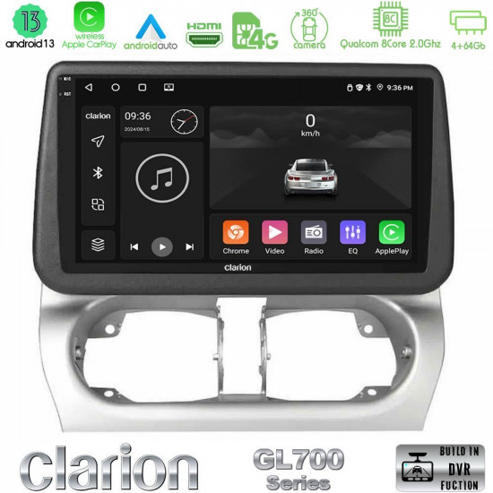 Clarion GL700 Series Opel Corsa C/Combo C 8Core Android13 4+64GB Navigation Multimedia Tablet 9? Με Carplay -amp; Android Auto Clarion GL700 Series Opel Corsa C/Combo C 8Core Android13 4+64GB Navigation Multimedia Tablet 9? Με Carplay -amp; Android Auto