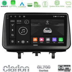 Clarion GL700 Series Opel Meriva B 2010-2017 8Core Android13 4+64GB Navigation Multimedia Tablet 9? Με Carplay -amp; Android Auto