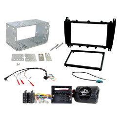 Connects2 Mercedes W203 Facelift 2DIN Intsallation Kit Connects2 Mercedes W203 Facelift 2DIN Intsallation Kit