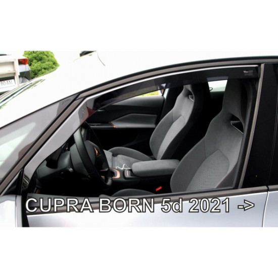 CUPRA BORN 5D 2021+ ΣΕΤ ΑΝΕΜΟΘΡΑΥΣΤΕΣ ΑΥΤΟΚΙΝΗΤΟΥ ΑΠΟ ΕΥΚΑΜΠΤΟ ΦΙΜΕ ΠΛΑΣΤΙΚΟ HEKO - 4 ΤΕΜ. CUPRA BORN 5D 2021+ ΣΕΤ ΑΝΕΜΟΘΡΑΥΣΤΕΣ ΑΥΤΟΚΙΝΗΤΟΥ ΑΠΟ ΕΥΚΑΜΠΤΟ ΦΙΜΕ ΠΛΑΣΤΙΚΟ HEKO - 4 ΤΕΜ.