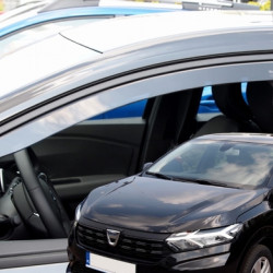 DACIA SANDERO /STEPWAY 5D 2020+ ΖΕΥΓΑΡΙ ΑΝΕΜΟΘΡΑΥΣΤΕΣ ΑΥΤΟΚΙΝΗΤΟΥ ΑΠΟ ΕΥΚΑΜΠΤΟ ΦΙΜΕ ΠΛΑΣΤΙΚΟ HEKO - 2 ΤΕΜ.