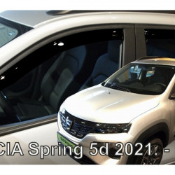 DACIA SPRING ELECTRIC 5D 2021+  ΣΕΤ ΑΝΕΜΟΘΡΑΥΣΤΕΣ ΑΥΤΟΚΙΝΗΤΟΥ ΑΠΟ ΕΥΚΑΜΠΤΟ ΦΙΜΕ ΠΛΑΣΤΙΚΟ HEKO - 4 ΤΕΜ.