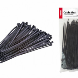 ΔΕΜΑΤΙΚΑ/ΔΕΤΙΚΑ ΚΑΛΩΔΙΩΝ TIE WRAP 4,8 X 200mm (ΜΑΥΡΟ) - 100 ΤΕΜ.