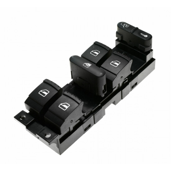 ΔΙΑΚΟΠΤΗΣ ΗΛΕΚΤΡΙΚΩΝ ΠΑΡΑΘΥΡΩΝ SKODA OCTAVIA I 1U 97-11/ FABIA 6Y 00-08/ SUPERB 3U 00-08 (4ΠΛΟΣ) 10PIN/ LH