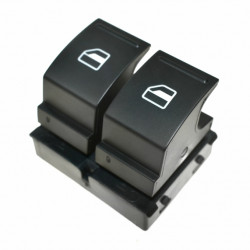 ΔΙΑΚΟΠΤΗΣ ΗΛΕΚΤΡΙΚΩΝ ΠΑΡΑΘΥΡΩΝ VW GOLF 5 3D/ CADDY 04-/ JETTA/ PASSAT/ SCIROCCO/ SEAT LEON (ΔΙΠΛΟΣ) 4PIN/ LH