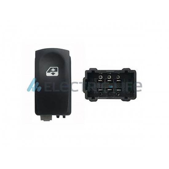 ΔΙΑΚΟΠΤΗΣ ΠΑΡΑΘΥΡΩΝ ΜΟΝΟΣ RENAULT 6pin  -CLIO III+MODUS ZRRNI76006