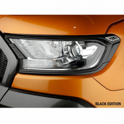 ΔΙΑΚΟΣΜΗΤΙΚΟ ΚΑΛΥΜΜΑ ΦΑΝΑΡΙΟΥ ΕΜΠΡΟΣ FORD RANGER 15 ΜΑΥΡΟ (ΖΕΥΓΟΣ)