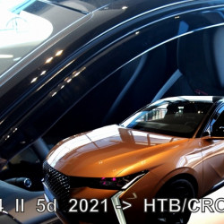 DS 4 5D 2021+ /DS 4 CROSS 5D 2021+  ΖΕΥΓΑΡΙ ΑΝΕΜΟΘΡΑΥΣΤΕΣ ΑΠΟ ΕΥΚΑΜΠΤΟ ΦΙΜΕ ΠΛΑΣΤΙΚΟ HEKO - 2 ΤΕΜ.
