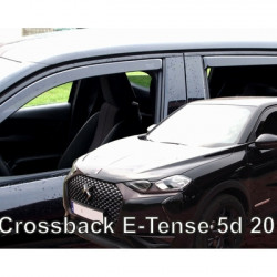 DS3 CROSSBACK E-TENSE 5D 2018+  ΣΕΤ ΑΝΕΜΟΘΡΑΥΣΤΕΣ ΑΥΤΟΚΙΝΗΤΟΥ ΑΠΟ ΕΥΚΑΜΠΤΟ ΦΙΜΕ ΠΛΑΣΤΙΚΟ HEKO - 4 ΤΕΜ.