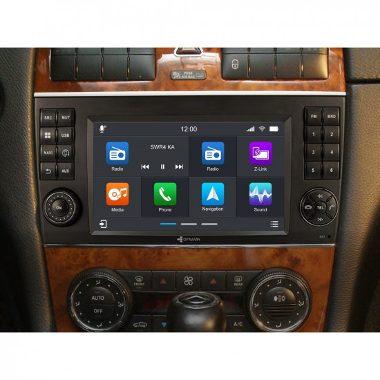 Dynavin D9 Series Οθόνη Mercedes CLK 2005-2009 7 Android11 Navigation Multimedia Station